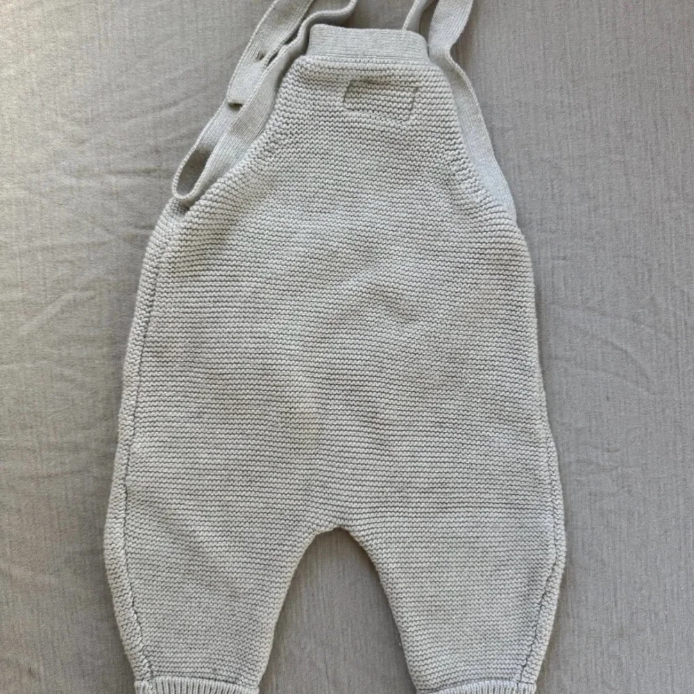 Little Planet by Carters Organic Knit Overalls - Size 3 Months - Picture 2 of 4